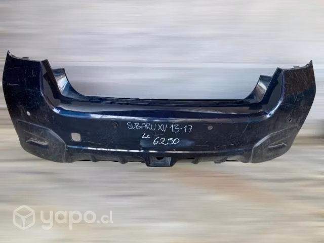 Parachoque trasero subaru xv 2013-2017
