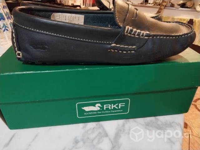 Mocasines de Cuero Nuevos RKF - Imagen 2