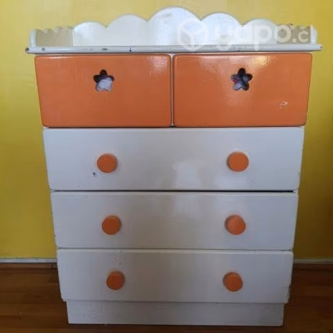 Cómoda/cajonera infantil 5 cajones