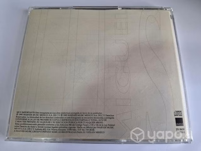 CD Luis Miguel - El concierto (2 CD) (1995)