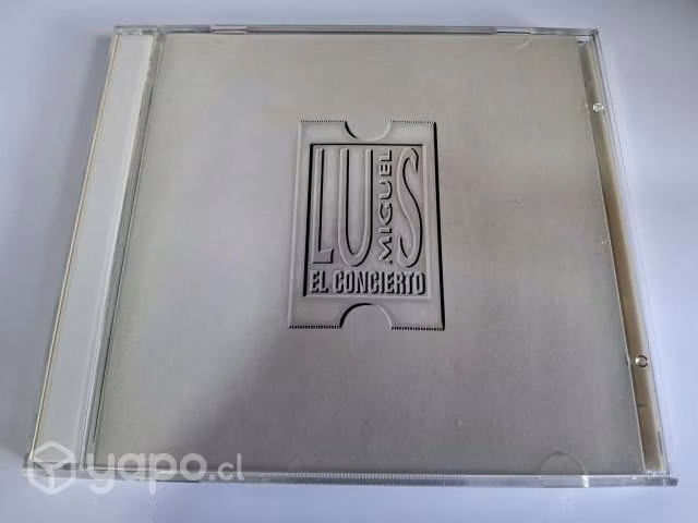 CD Luis Miguel - El concierto (2 CD) (1995)