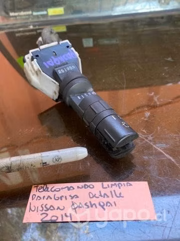 Telecomando limpia parabr detalle Nissan Qashqai