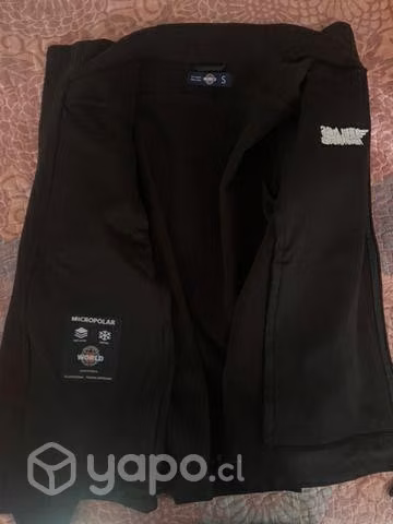 Chaqueta con polar negra. Usada. Talla M - Imagen 4