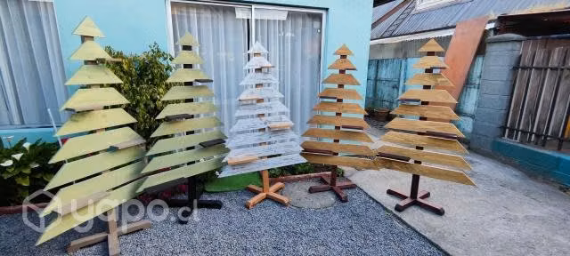 Árboles de Navidad en Madera
