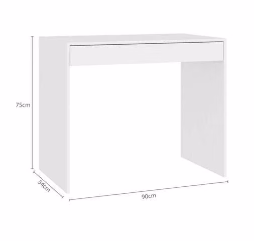 Mesa escritorio blanco - Imagen 3