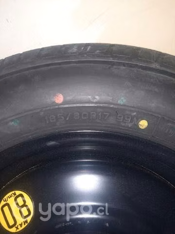 Neumatico Dunlop Japonés con aro 185/80/17 - Imagen 2