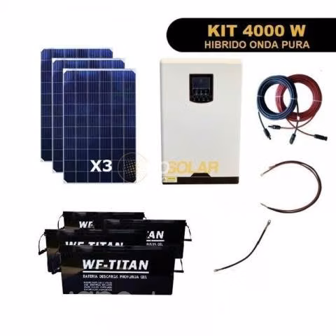 NEOSOLAR kit solar 4000w Ampliable