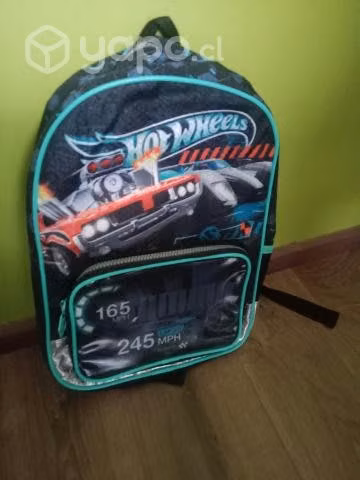 Mochila Hot wheels