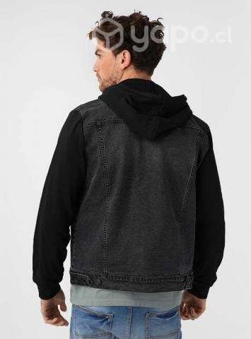 Chaqueta mezclilla negra Index - Imagen 2