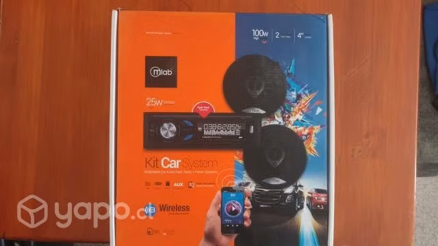 Vendo radio para automovil con panel fijo
