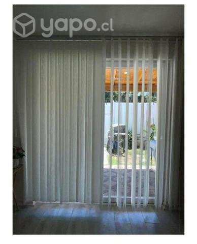 Cortinas verticales con visillo - Imagen 4
