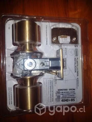 Cerradura con llave nueva