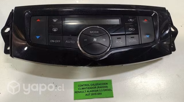 Control Calefacción Climatizador (RAK099) Renault