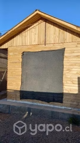 Venta terreno 500 M2 y casa prefabricada