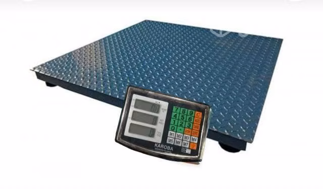 Balanza Digital 3 Ton. Plataforma Acero Diamantado