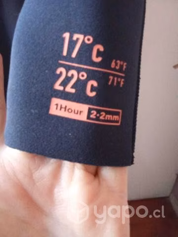 Traje de surf decathlon - Imagen 2