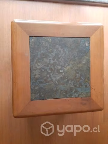 Mesa De Centro Con Piedra Excelente Calidad Impec