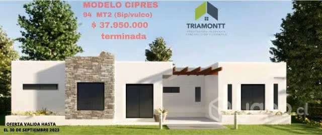 Construccion casa cipres 94 mt2