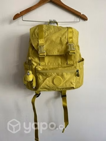 Mochila Kipling Amarilla