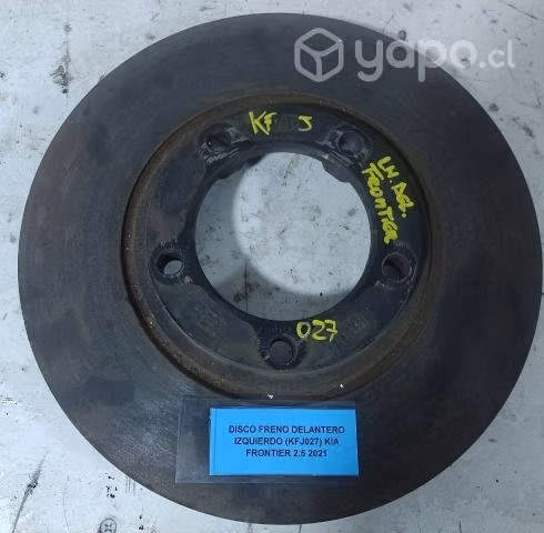 Disco Freno Delantero Izquierdo (KFJ027) Kia Front