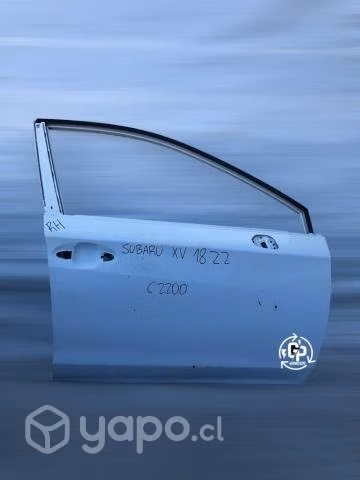 Puerta delantera rh subaru xv 2018-2022