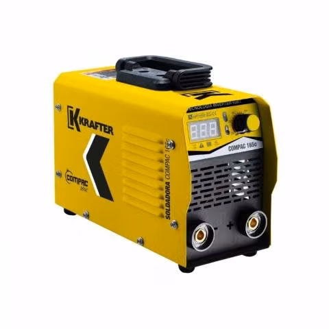 Soldadora krafter compac 165c 160 amp mma
