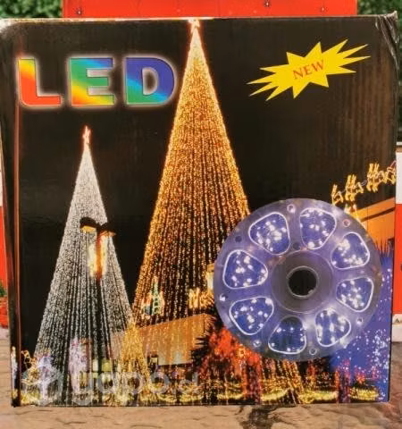 Luces de navidad carrete de 50 metros de largo