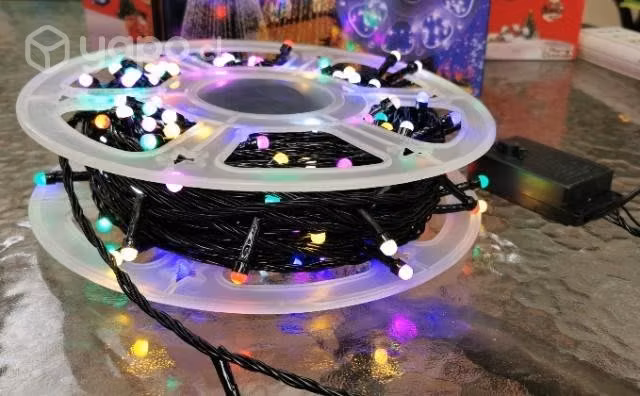 Luces de navidad carrete de 50 metros de largo - Imagen 2