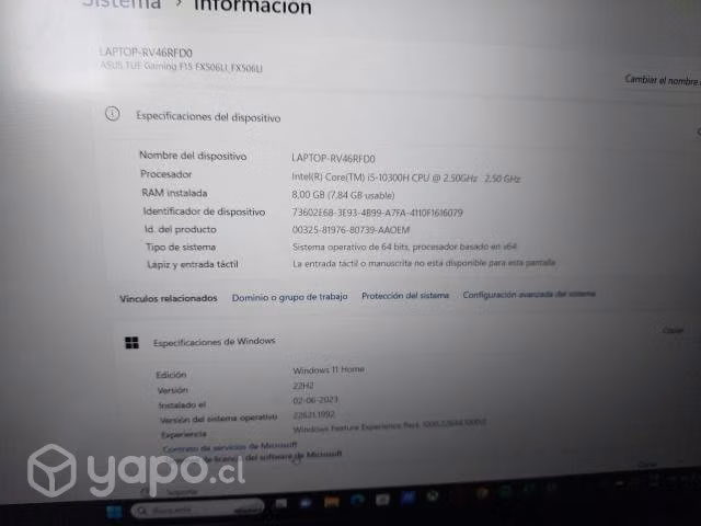 Notebook gaming Asus - Imagen 4
