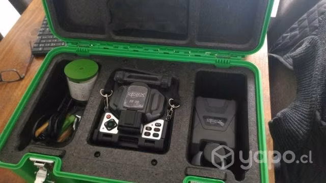 Fusionadora de fibra óptica