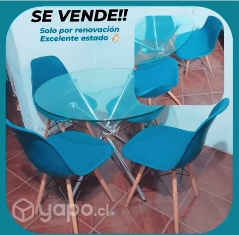 Comedor estilo Eames