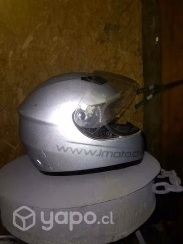 Casco de moto usado buen. Estado - Imagen 2