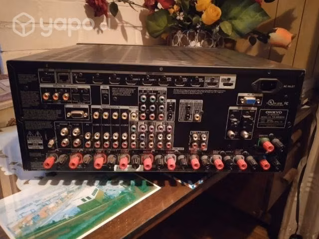Receiber Onkyo un monstruo y muy pesado con