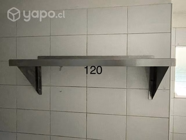 Repisa acero Calvac 140 cm