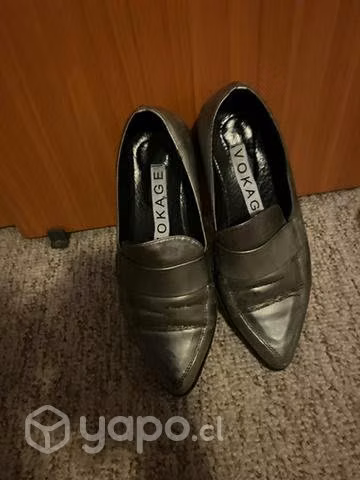 Zapato Vokage plateado
