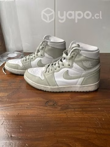 Zapatillas Nike Jordan 1 mid Spruce aura - Imagen 5