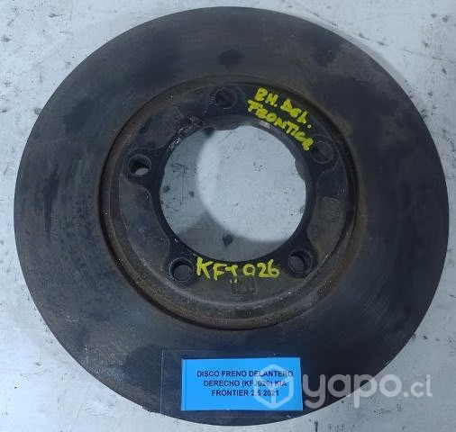 Disco Freno Delantero Derecho (KFJ026) Kia Frontie