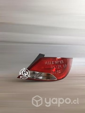 Foco trasero rh Hyundai accent rb 2015-2019
