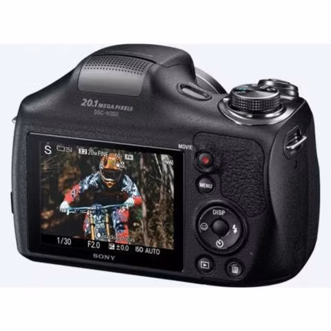 Cámara cyber shot dsc-h300 + bolso + tarjeta Sd 12