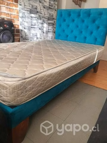 Cama de plaza y media