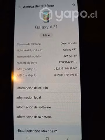 Samsung A71