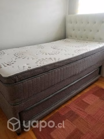 Cama nido plaza y media