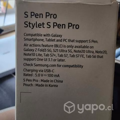 S Pen pro
