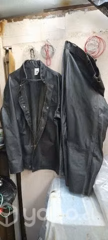 Traje de soldador,,cuero