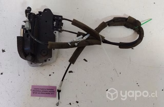 Chapa Puerta Trasera Izquierda Nissan NP300 2017