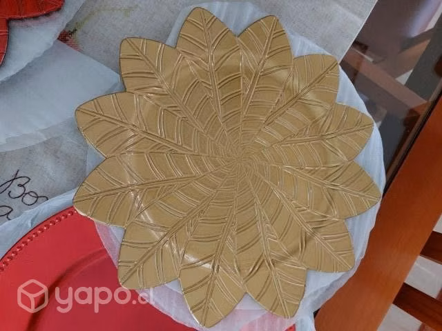 Set de platos navidad