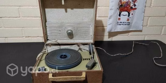 Tocadisco portatil vintage RCA/IRT Capissimo - Imagen 3