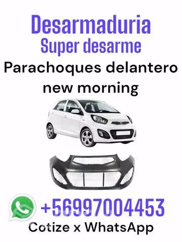Parachoque delantero New morning