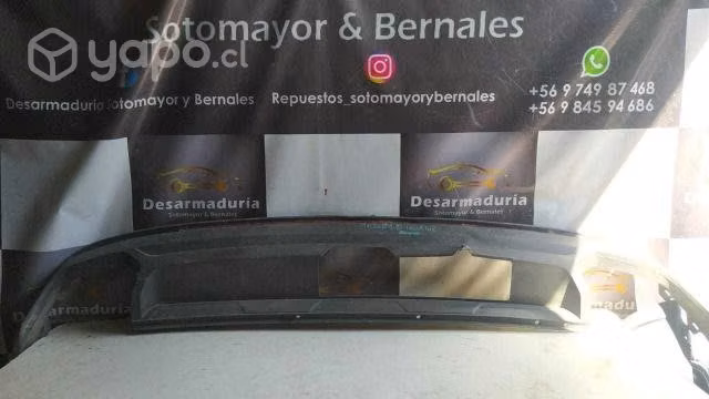Moldura trasera touareg 2.0