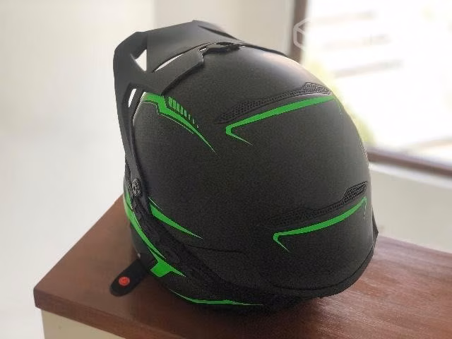Casco Moto RUROC Berserker Cobra + Antiparra